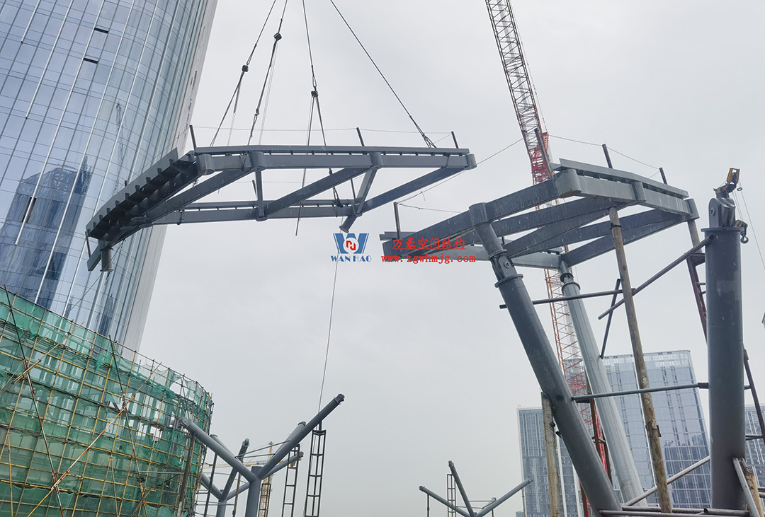 攻堅(jiān)克難，全速推進(jìn)|這個(gè)ETFE商業(yè)天幕迎來新進(jìn)展
