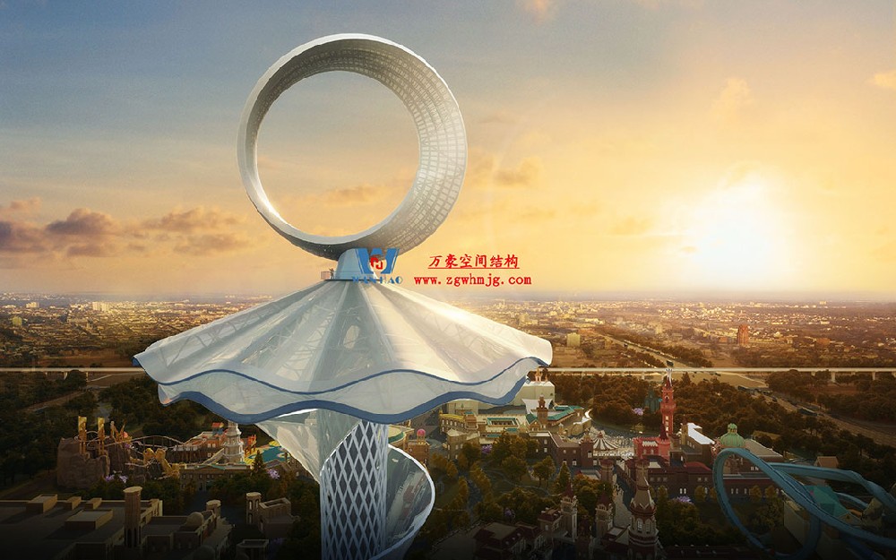 ETFE膜結(jié)構(gòu)地標塔—以愛之名，點亮絲路歡樂世界