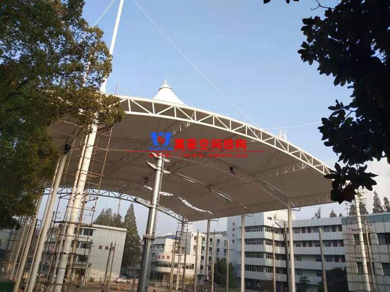 安慶培訓基地大棚膜結(jié)構(gòu)
