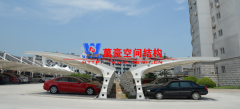 寧波車棚廠家哪家好？膜結(jié)構(gòu)車棚廠家優(yōu)先選擇萬豪