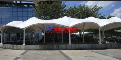 膜結(jié)構(gòu)車棚廠家哪家好？判斷膜結(jié)構(gòu)車棚廠家實力的標準有哪些？