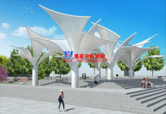 新年開門紅：中標(biāo)東莞市東江西岸景觀改造工程之鋼拉膜購置項(xiàng)目