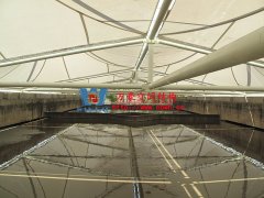 污水池加蓋用什么材料好？為什么污水池膜結(jié)構(gòu)加蓋如此受歡迎？